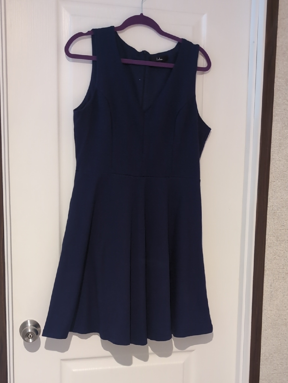 Lulu's Navy Mini Dress, XL